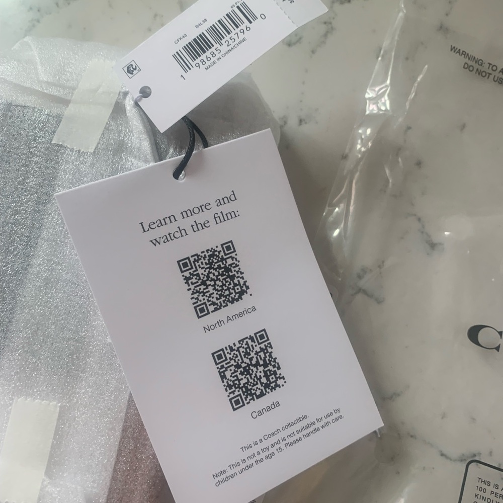 Coach Book Charm I Know Why the Caged Bird Sings NWT - Picture 5 of 5